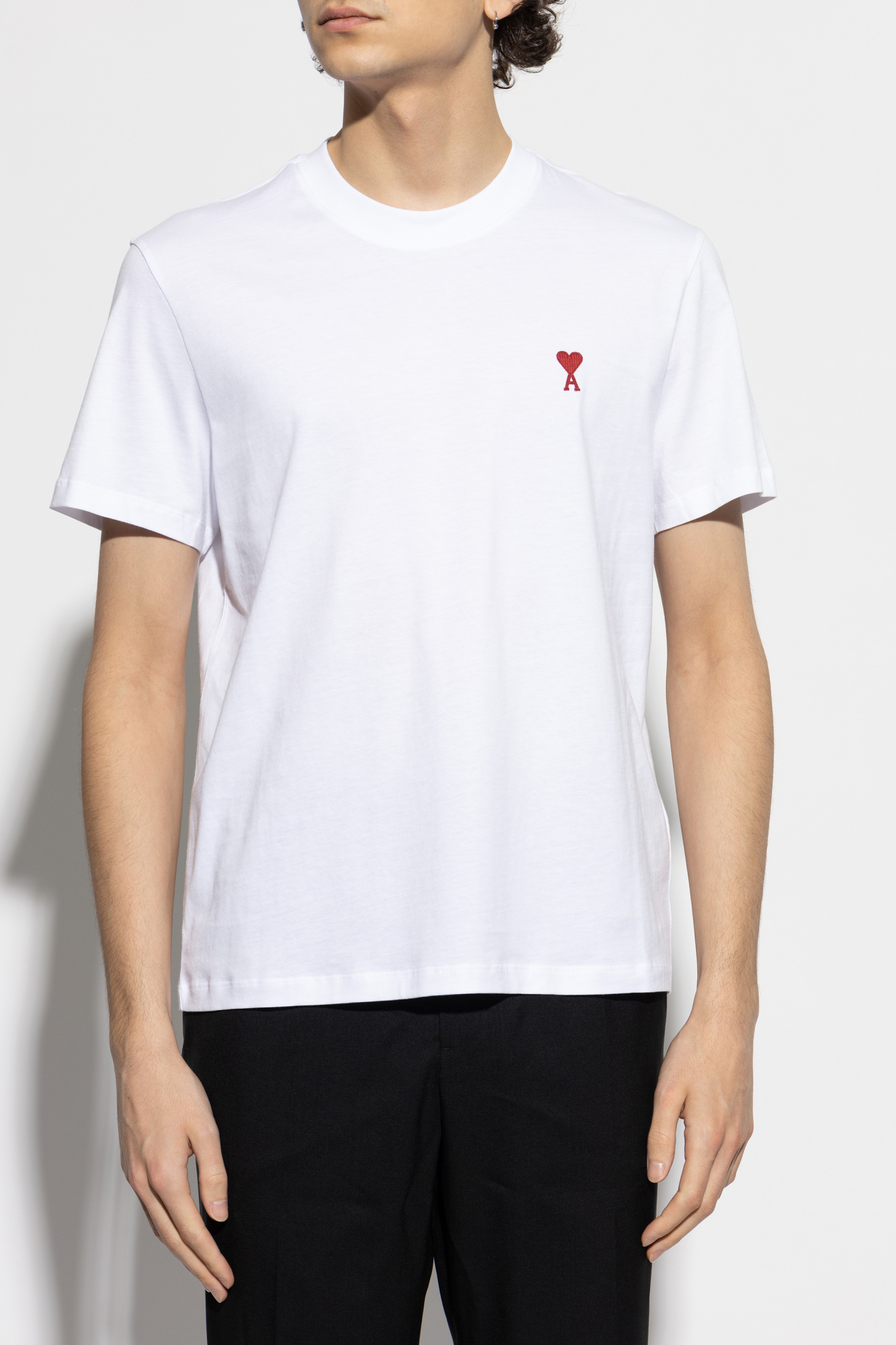 ★AMI PARIS ALEXANDRE MATTIUSSI LOGO T-SHIRT ロゴ Tシャツ Ami Alexandre Mattiussi T-shirt with logo | Men's Clothing